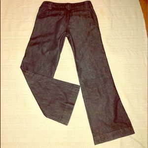 Gap 8A hip slung fit flare blue jeans